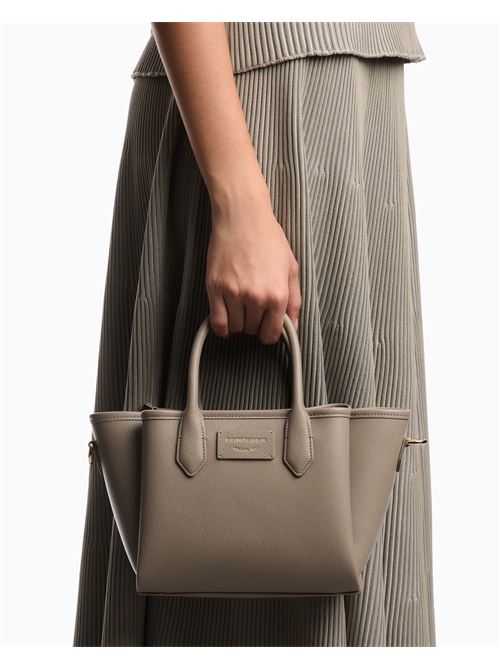 Small shopper with palmellato finish Emporio Armani | EW002328 AF17799.M1345